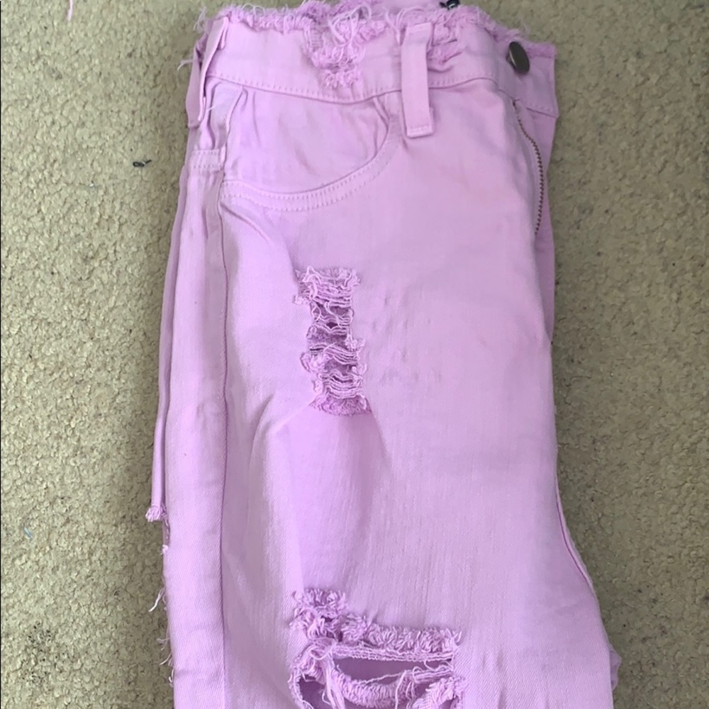 Fashion nova ripped jeans